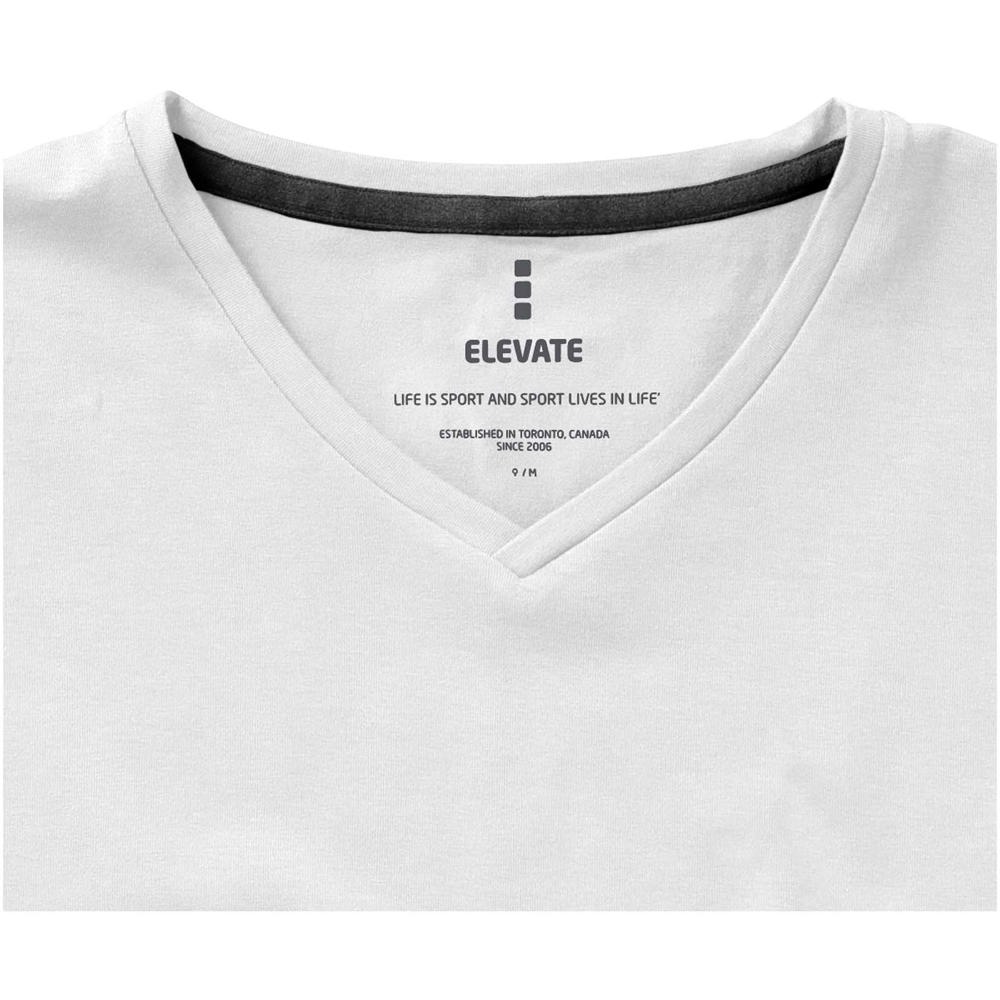 Kawartha short sleeve women's organic v-neck t-shirt