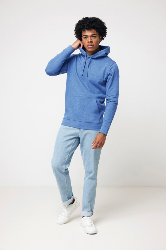 IQONIQ Torres recycled cotton hoodie undyed