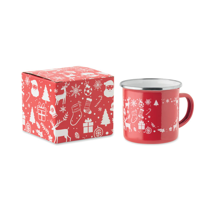 SEASOMEL - Christmas enamel mug 300ml