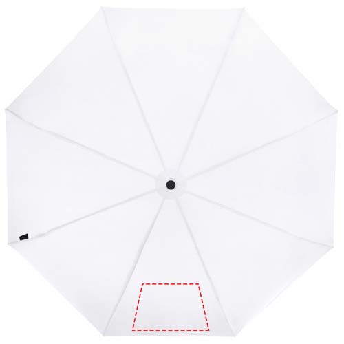 Birgit 21'' foldable windproof recycled PET umbrella