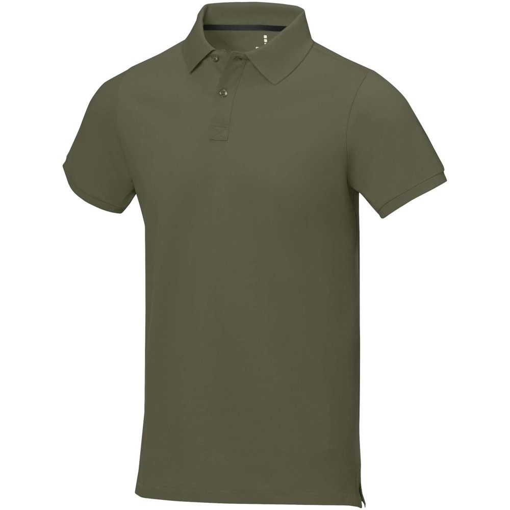 Calgary 200 g/m2 short sleeve men's polo - Forest green