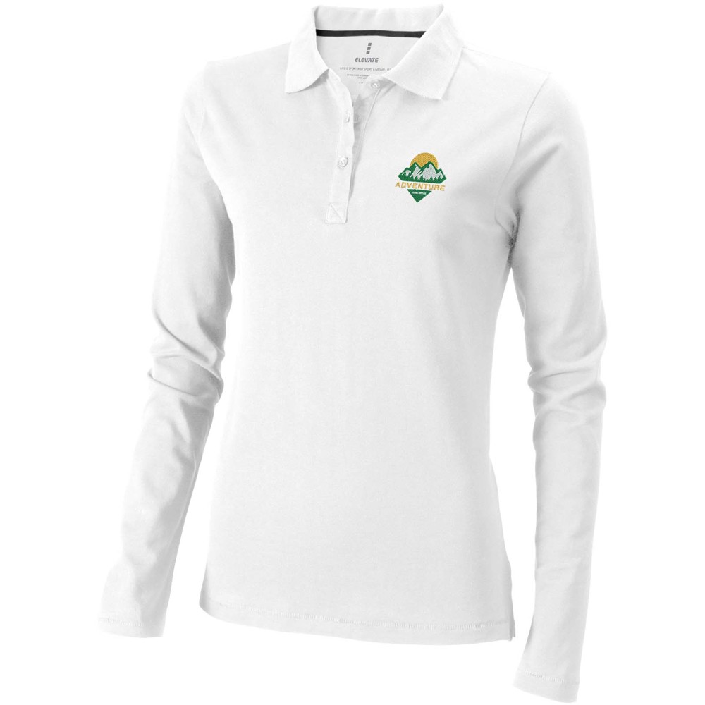 Calgary 180 g/m2 long sleeve women's polo