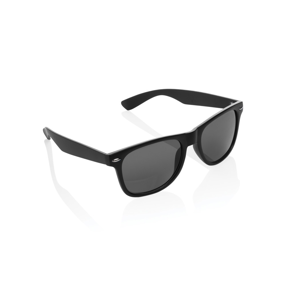 GRS recycled PC plastic sunglasses - black (± PMS Black)