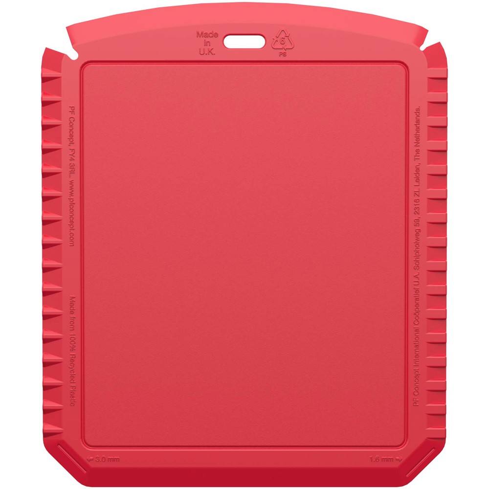 Thrym rectangular recycled plastic ice scraper