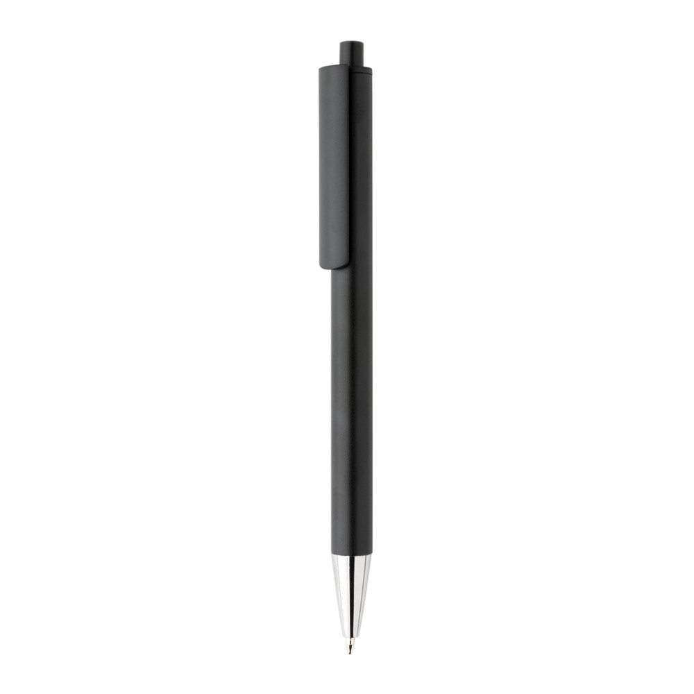 Amisk RCS certified recycled aluminium pen - black (± PMS Black)