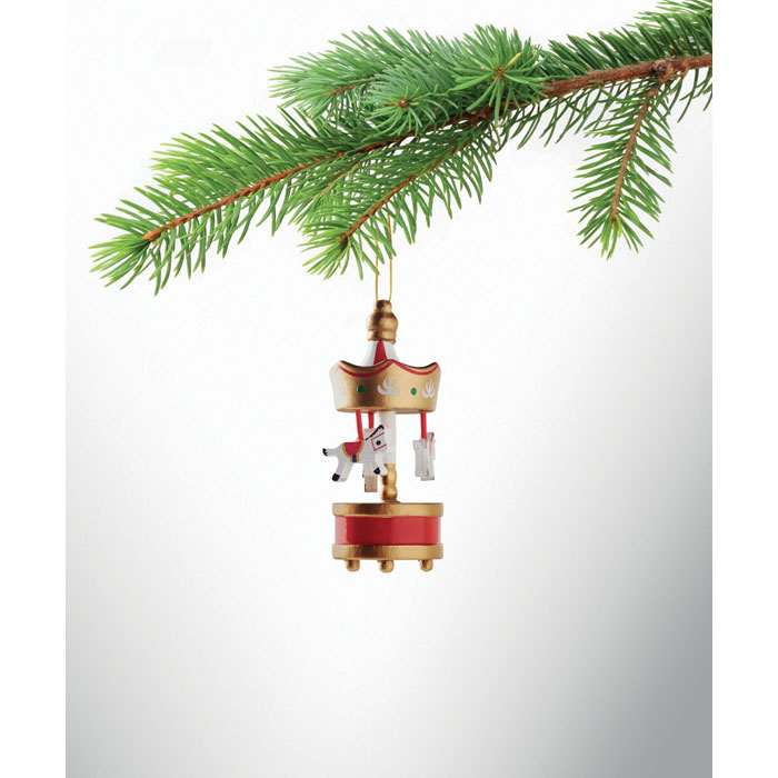 WHIRL - Wooden carousel ornament