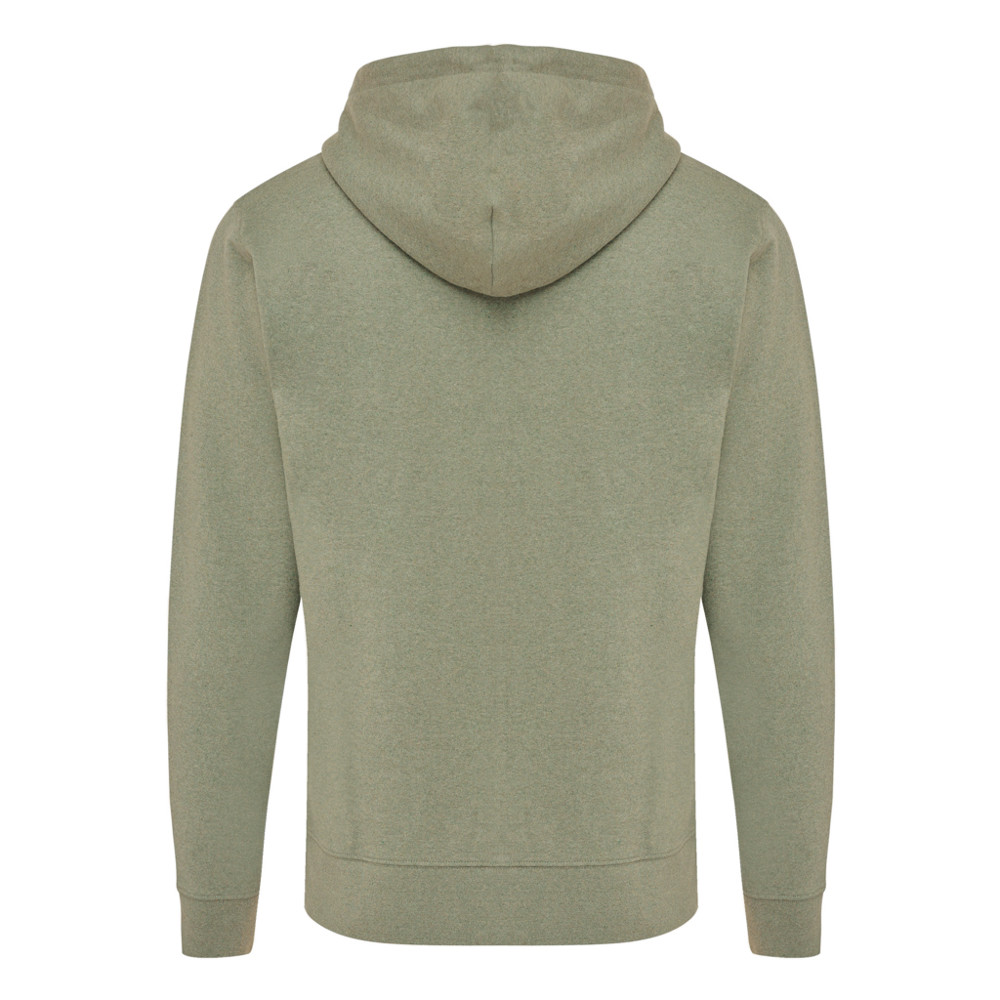 IQONIQ Abisko recycled cotton zip through hoodie