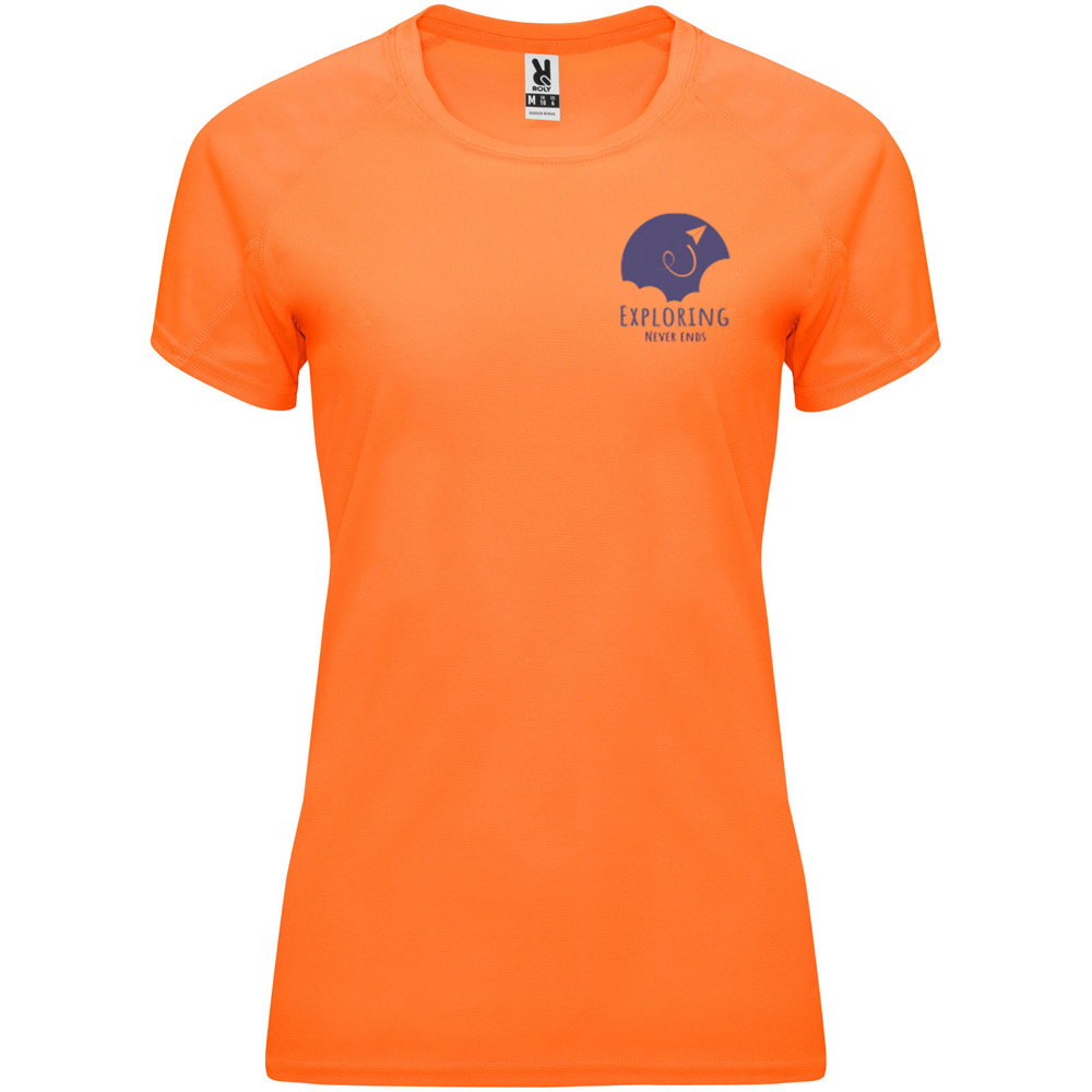 Bahrain 135 g/m2 short sleeve women's sports t-shirt