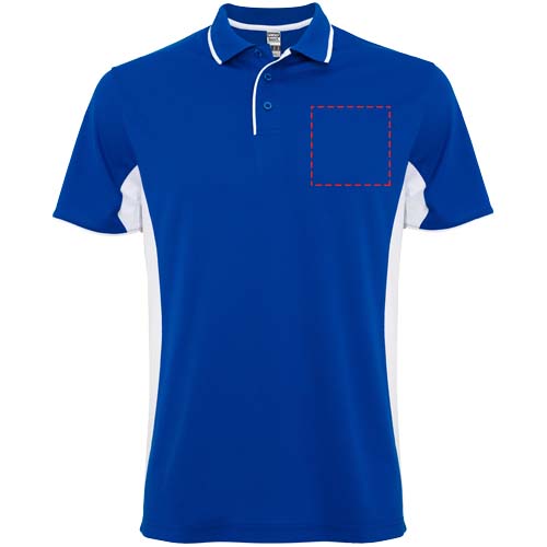 Montmelo 150 g/m² short sleeve unisex sports polo