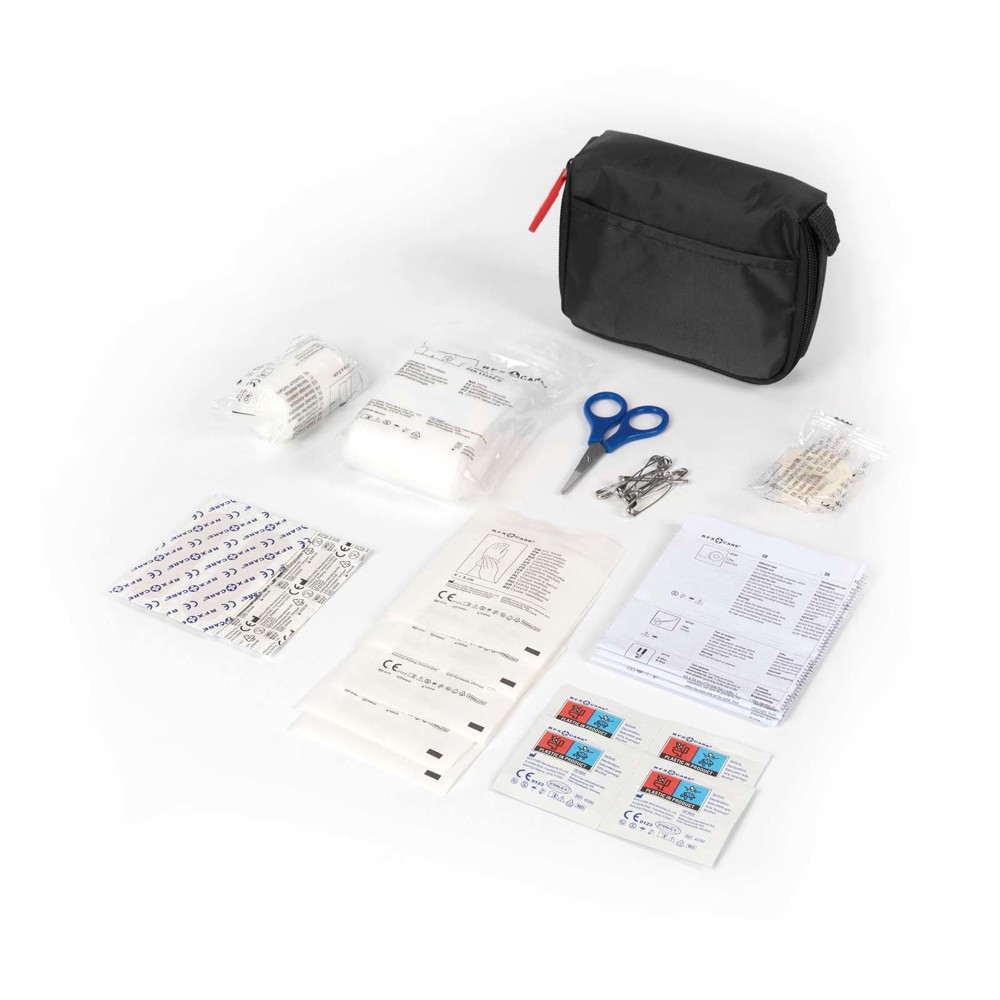 Basic 31-piece First Aid kit - Black