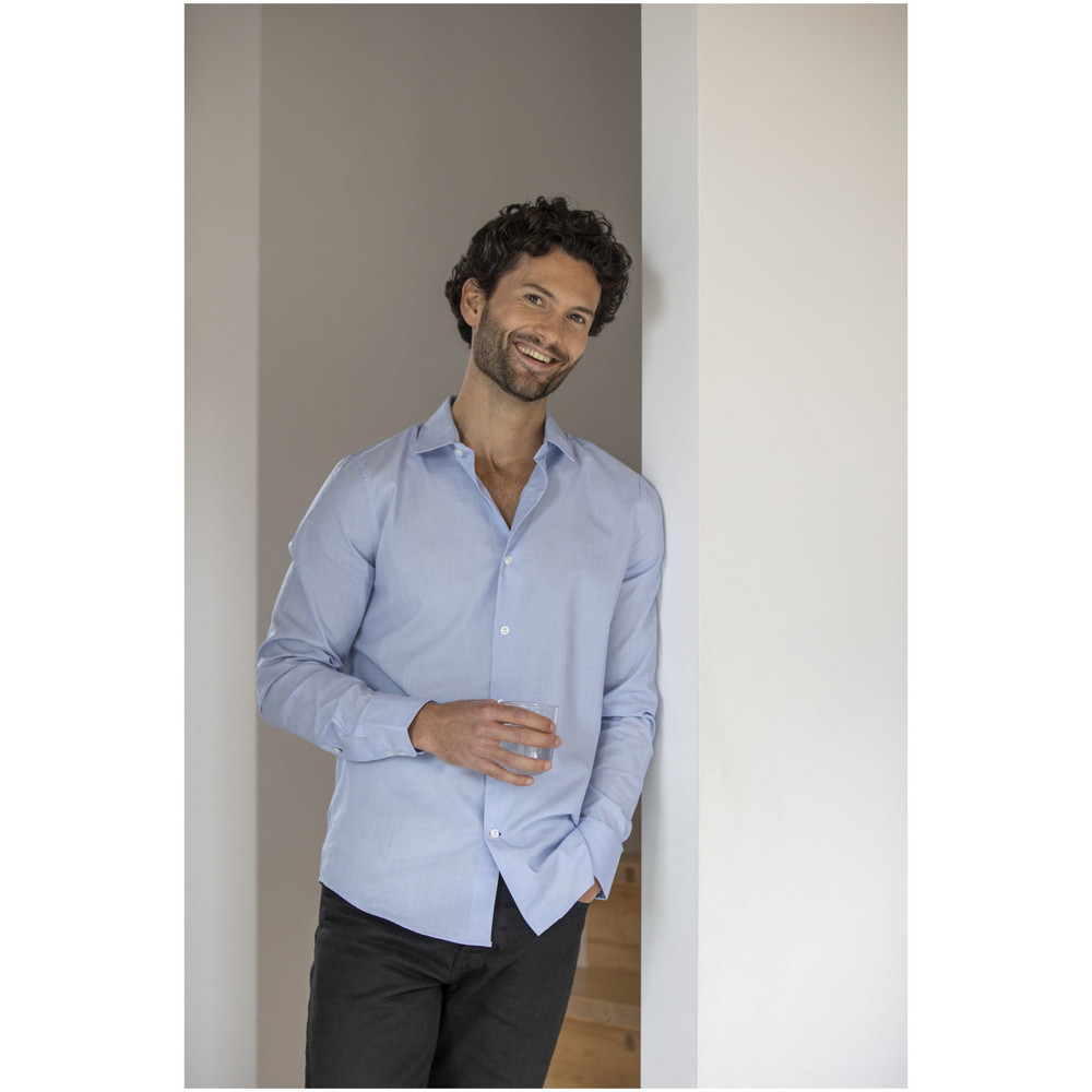 Cuprite long sleeve men's organic shirt