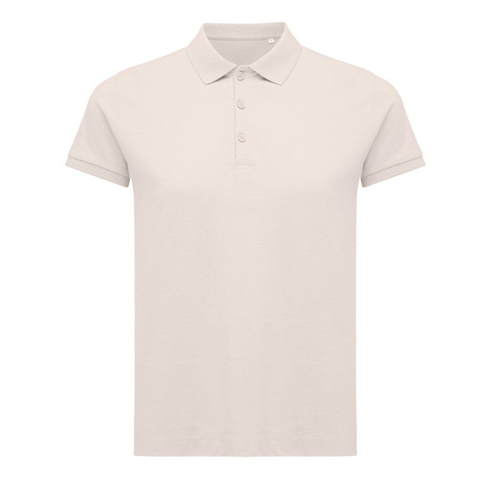 IQONIQ Yosemite women recycled cotton pique polo - cloud pink (± PMS 11-1408 TCX)