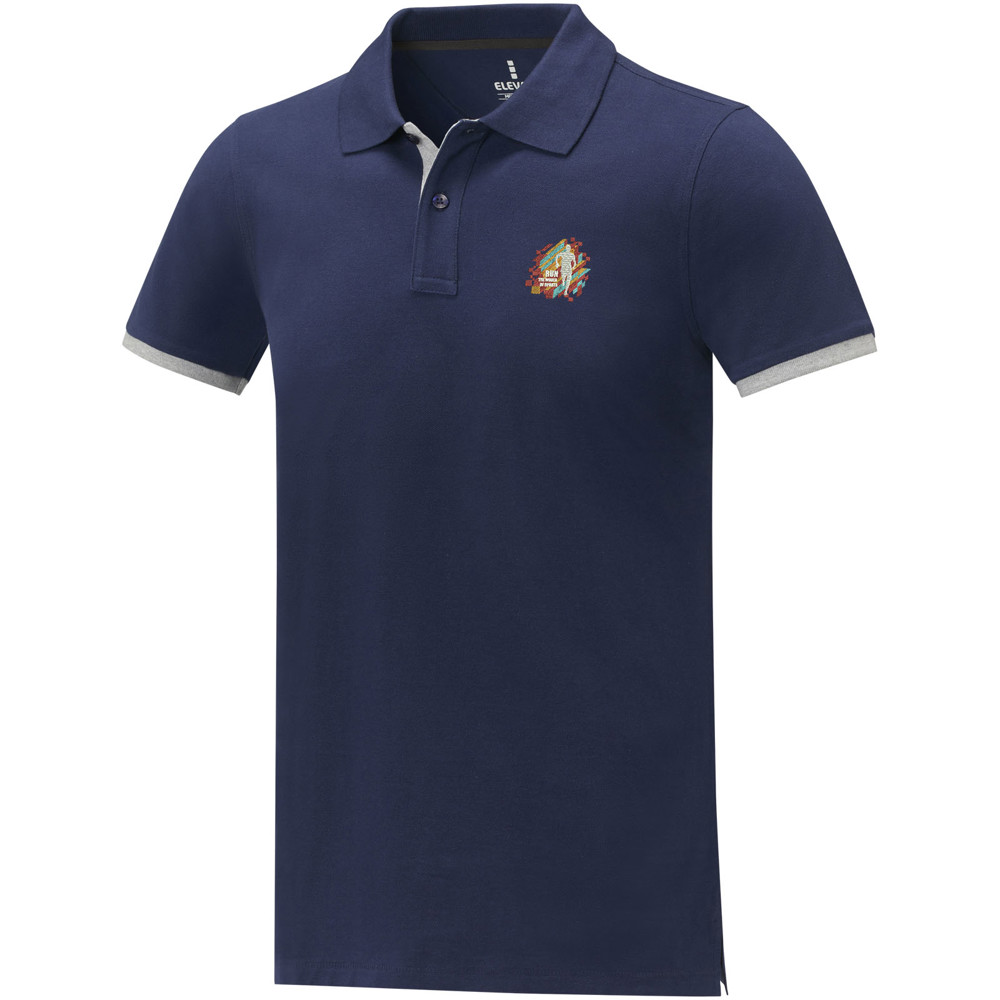 Morgan 200 g/m2 short sleeve men's duotone polo