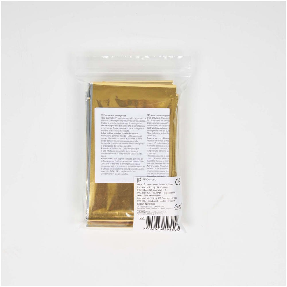 Frederik 2-function emergency blanket