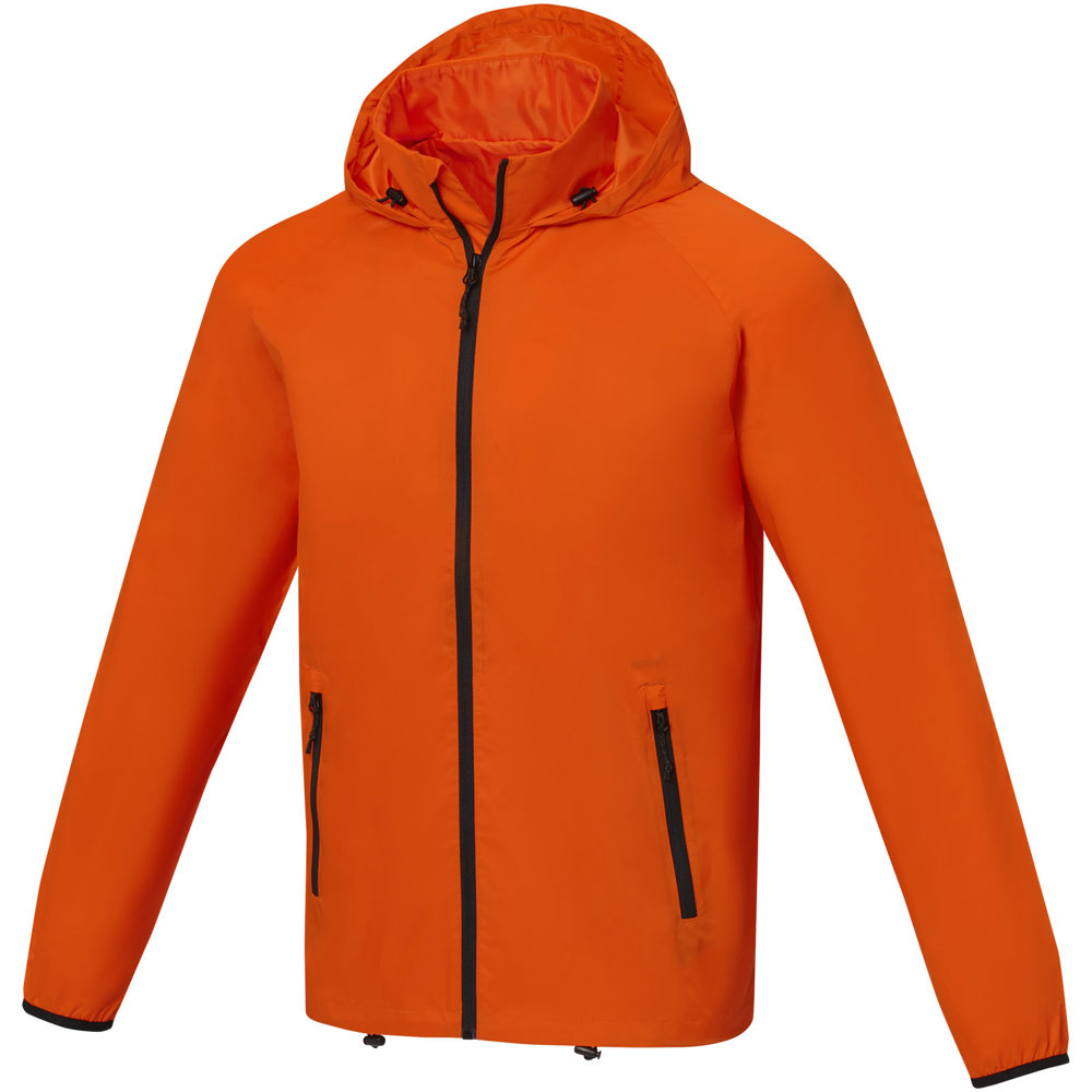 Dinlas men's lightweight jacket - Orange