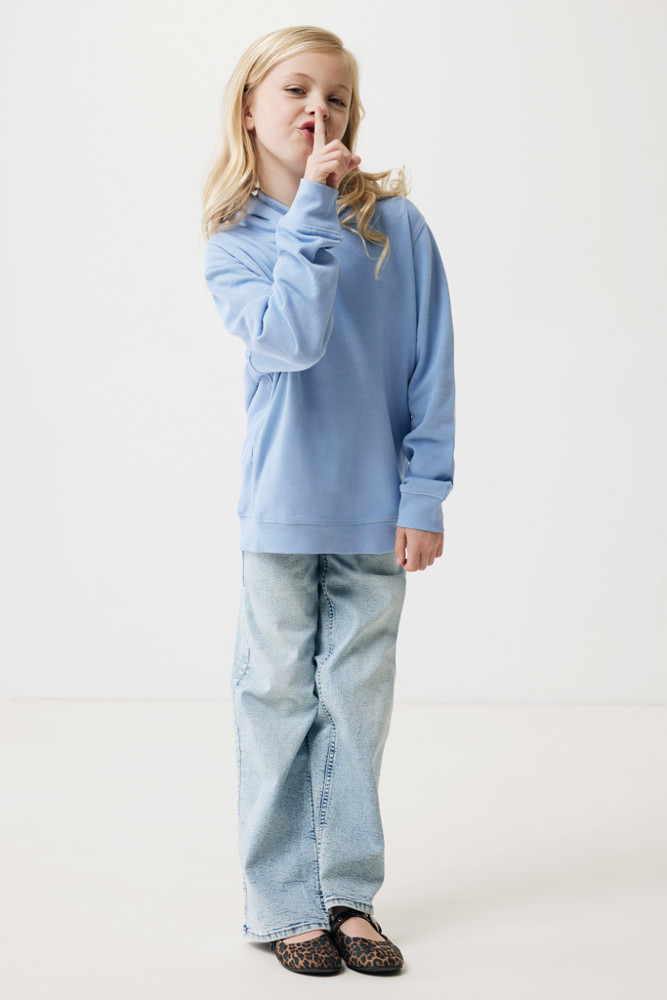 IQONIQ Yengo kids recycled cotton hoodie with sidepockets
