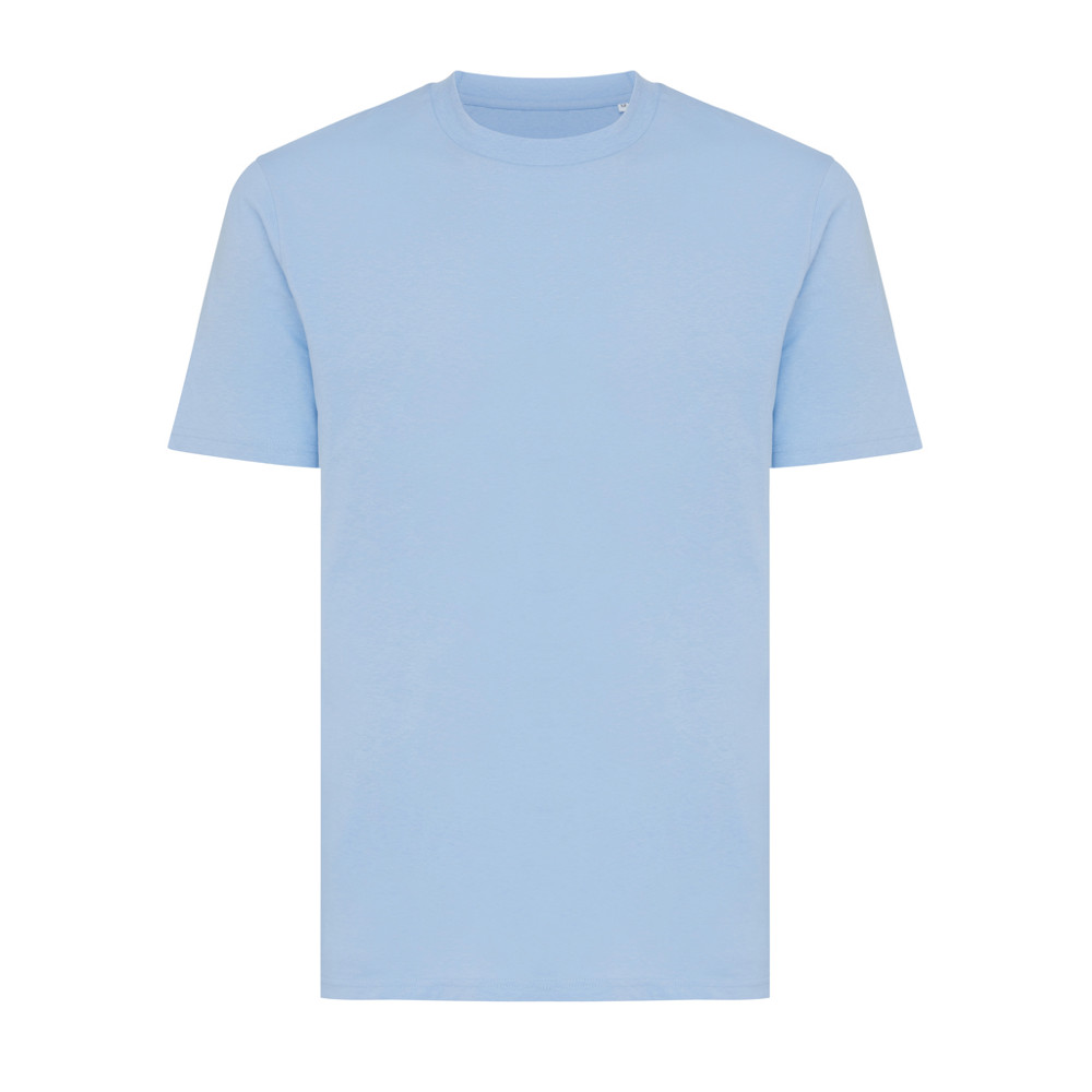 IQONIQ Sierra lightweight recycled cotton t-shirt - sky blue (± PMS 15-3930 TCX)