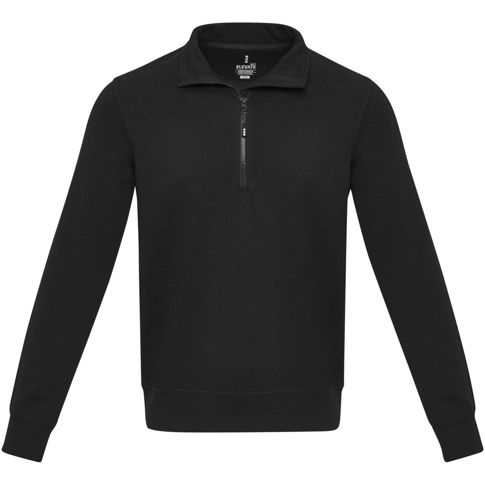 Tin 280 g/m² unisex Aware™ recycled quarter zip sweater 