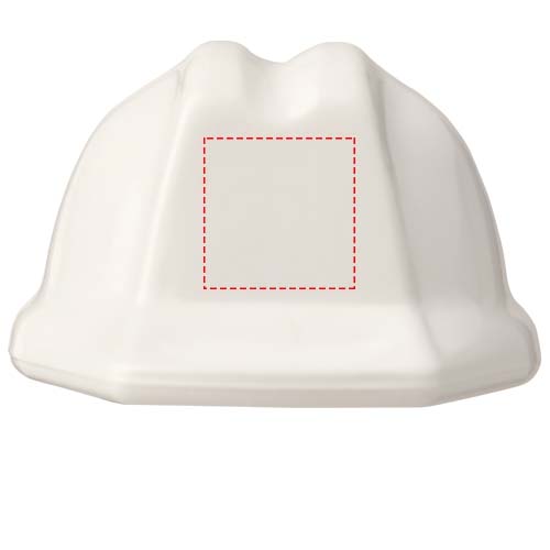 Kolt hard hat-shaped recycled keychain