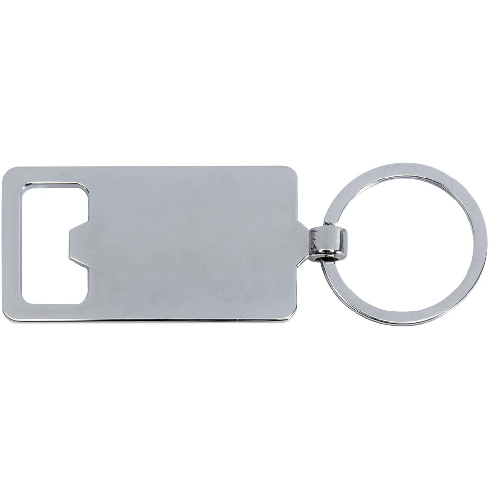 Snapper bamboo keychain with bottle opener