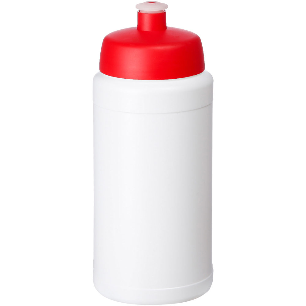 Baseline® Plus 500 ml bottle with sports lid - White, Red