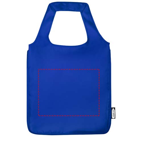 Ash RPET large foldable tote bag 14L