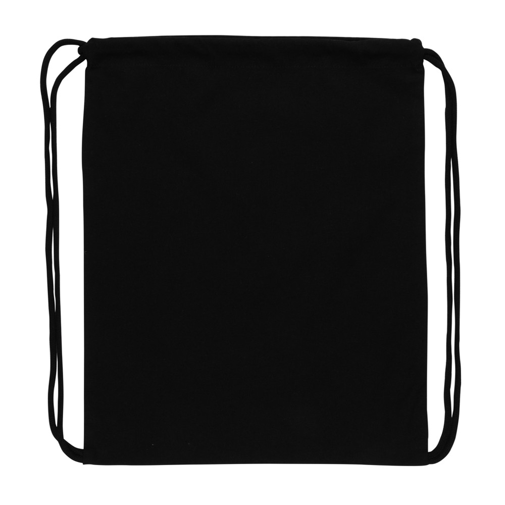 Impact AWARE™ recycled cotton drawstring backpack 145g