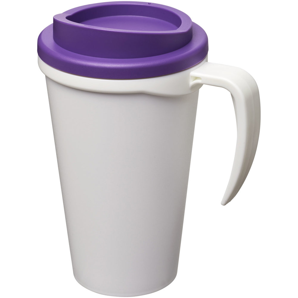 Americano® Grande 350 ml insulated mug - White, Purple