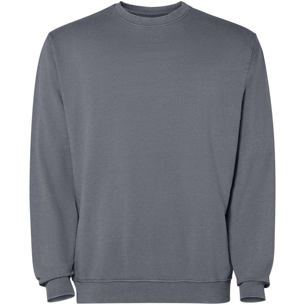 Jaya 250 g/m² unisex crewneck sweater - Dark grey