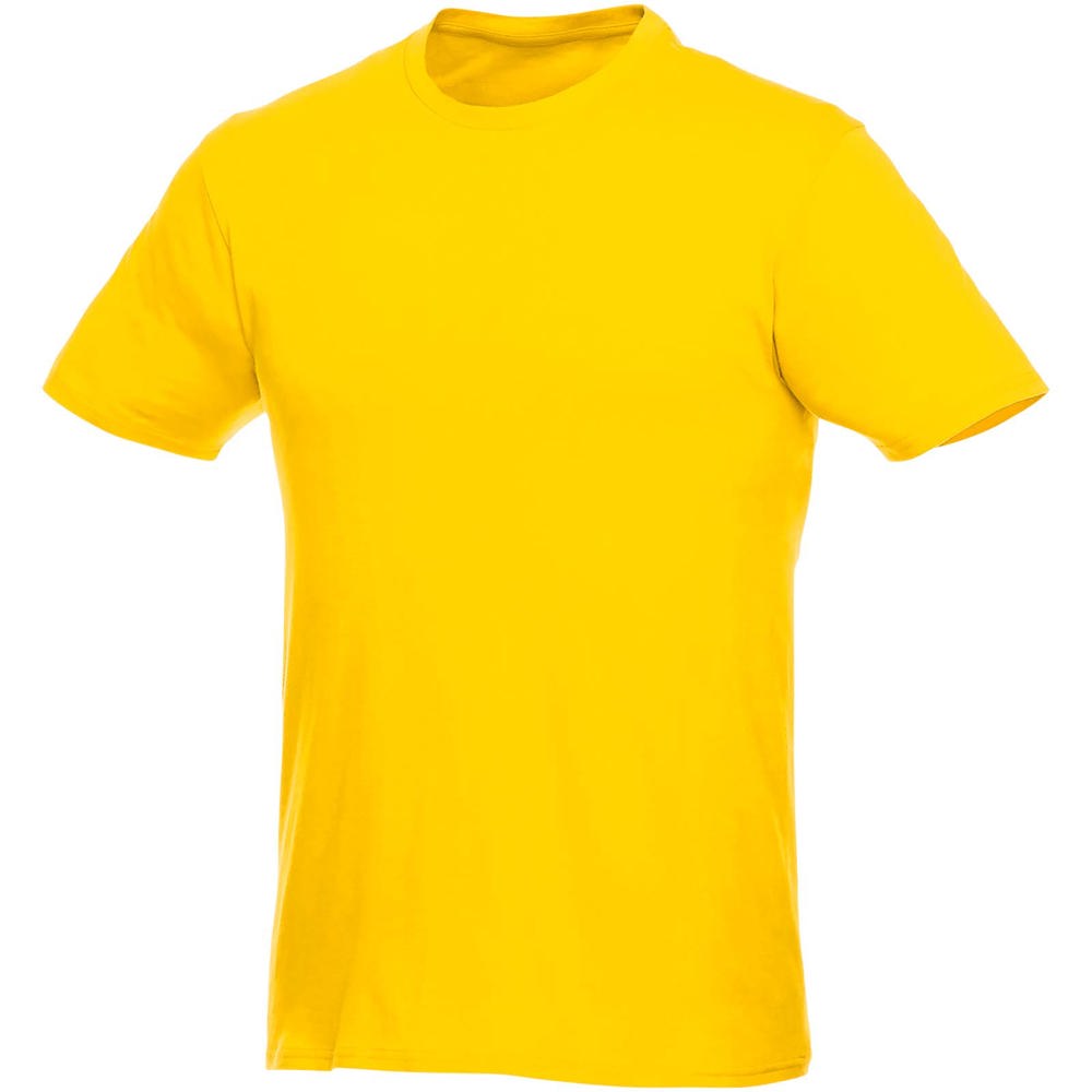 Heros 150 g/m2 short sleeve men's t-shirt - Yellow
