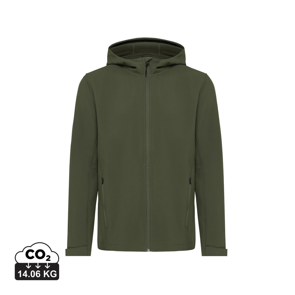 IQONIQ Makalu men recycled polyester soft shell jacket
