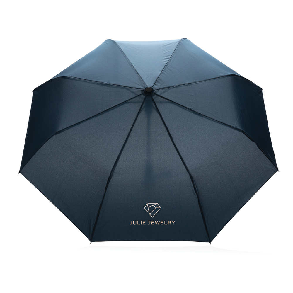 21" Impact AWARE™ RPET 190T mini auto open umbrella