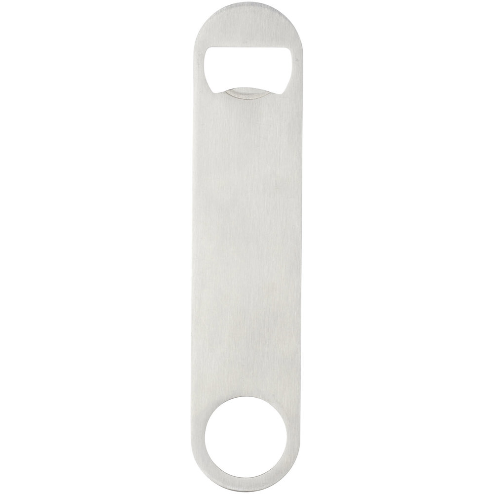 Paddle bottle opener