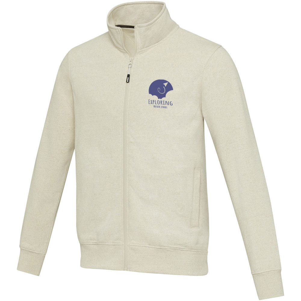 Galena 320 g/m2 unisex Aware™ recycled full zip sweater