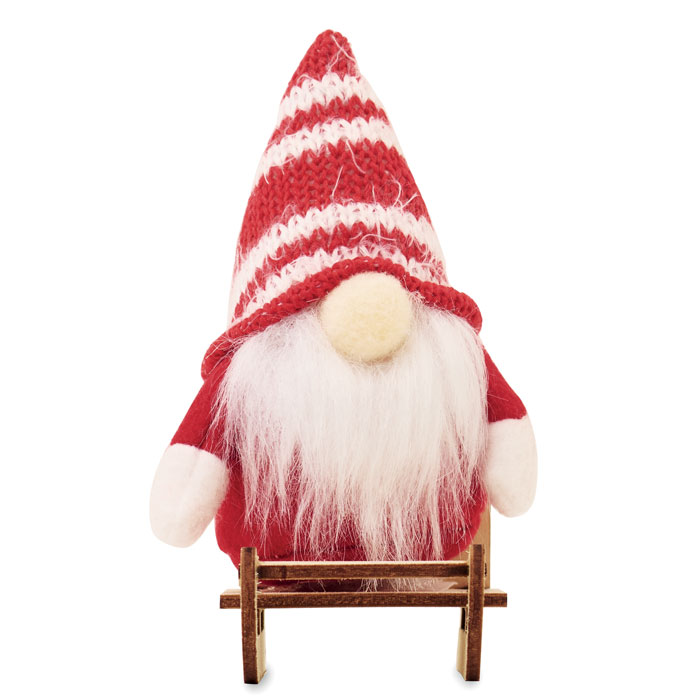 FROSTY SLEIGH - Gnome on wooden sleigh