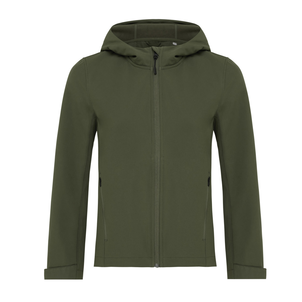 IQONIQ Makalu women recycled polyester soft shell jacket - khaki (± PMS 18-0523 TCX)