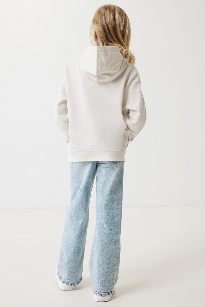IQONIQ Yengo kids recycled cotton hoodie with sidepockets
