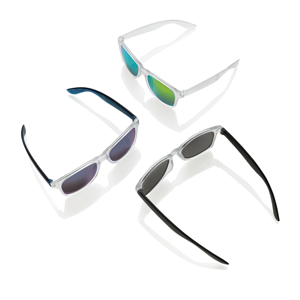 Gleam RCS recycled PC mirror lens sunglasses