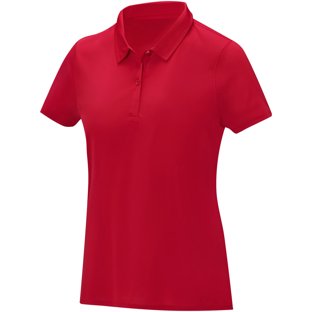 Deimos 105 g/m2 short sleeve women's cool fit polo - Red