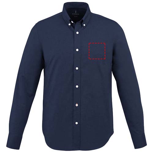 Vaillant 142 g/m2 long sleeve men's oxford shirt