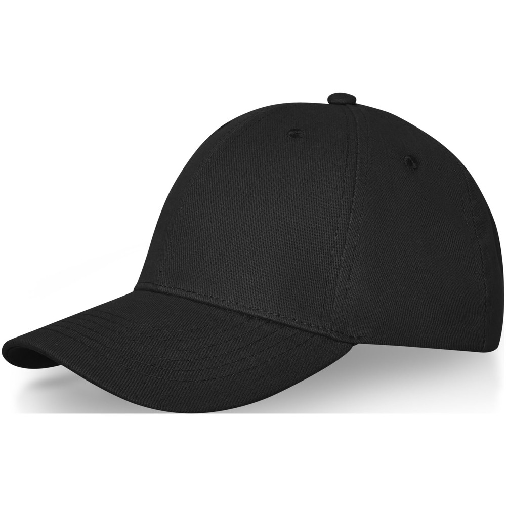 Davis 6 panel 260 g/m2 cap - Black