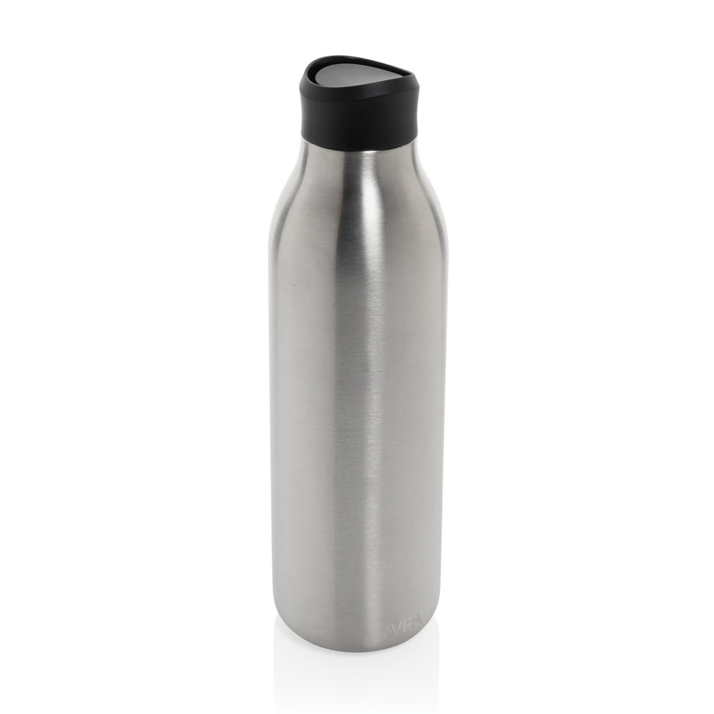 Avira Alok RCS re-steel 360 waterbottle 600ML - silver (± PMS 428)