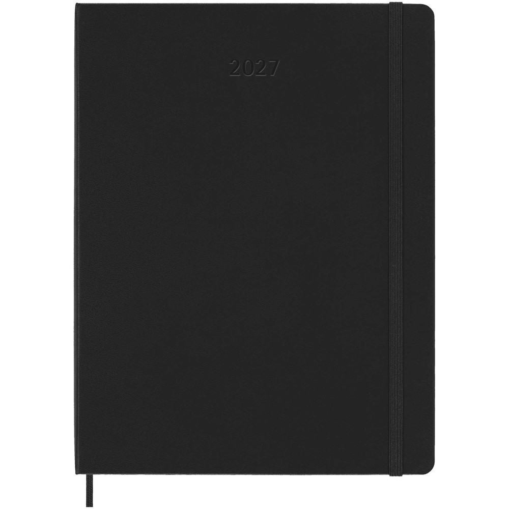 Moleskine hard cover 12 month XL weekly planner