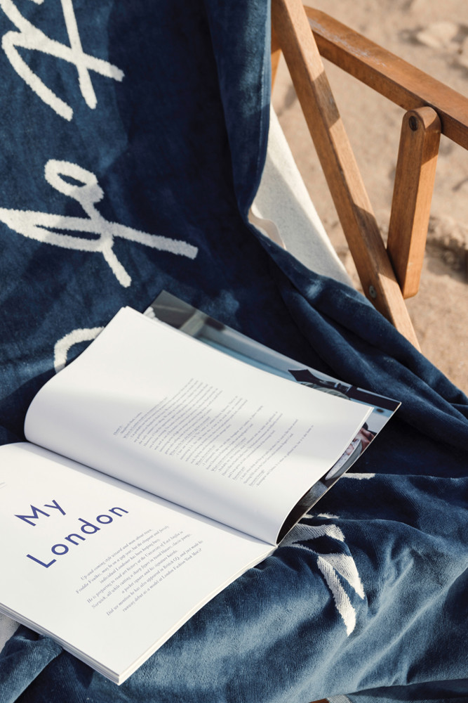 Vinga Lounge chair towel