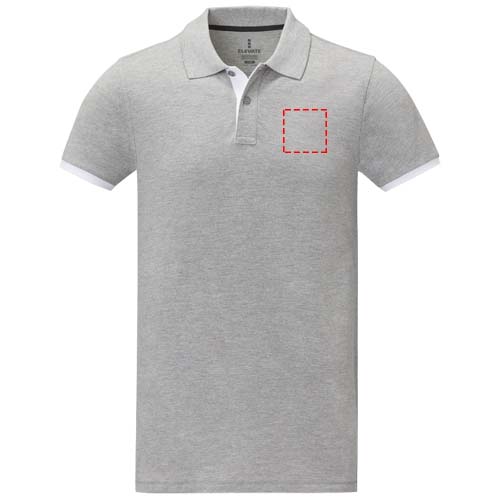 Morgan 200 g/m2 short sleeve men's duotone polo