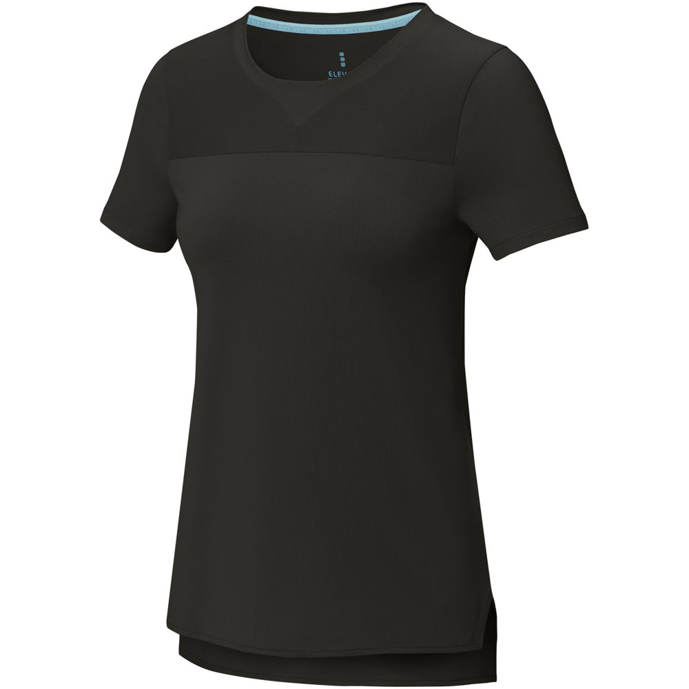 Borax 160 g/m2 short sleeve women's GRS recycled cool fit t-shirt - Black