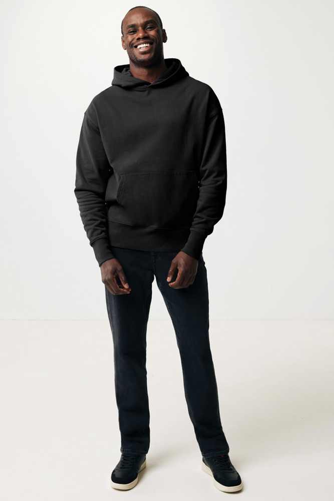 IQONIQ Yoho recycled cotton relaxed hoodie