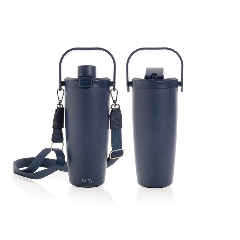 Avira Ayala RCS re-steel duosip lockable crossbody tumbler