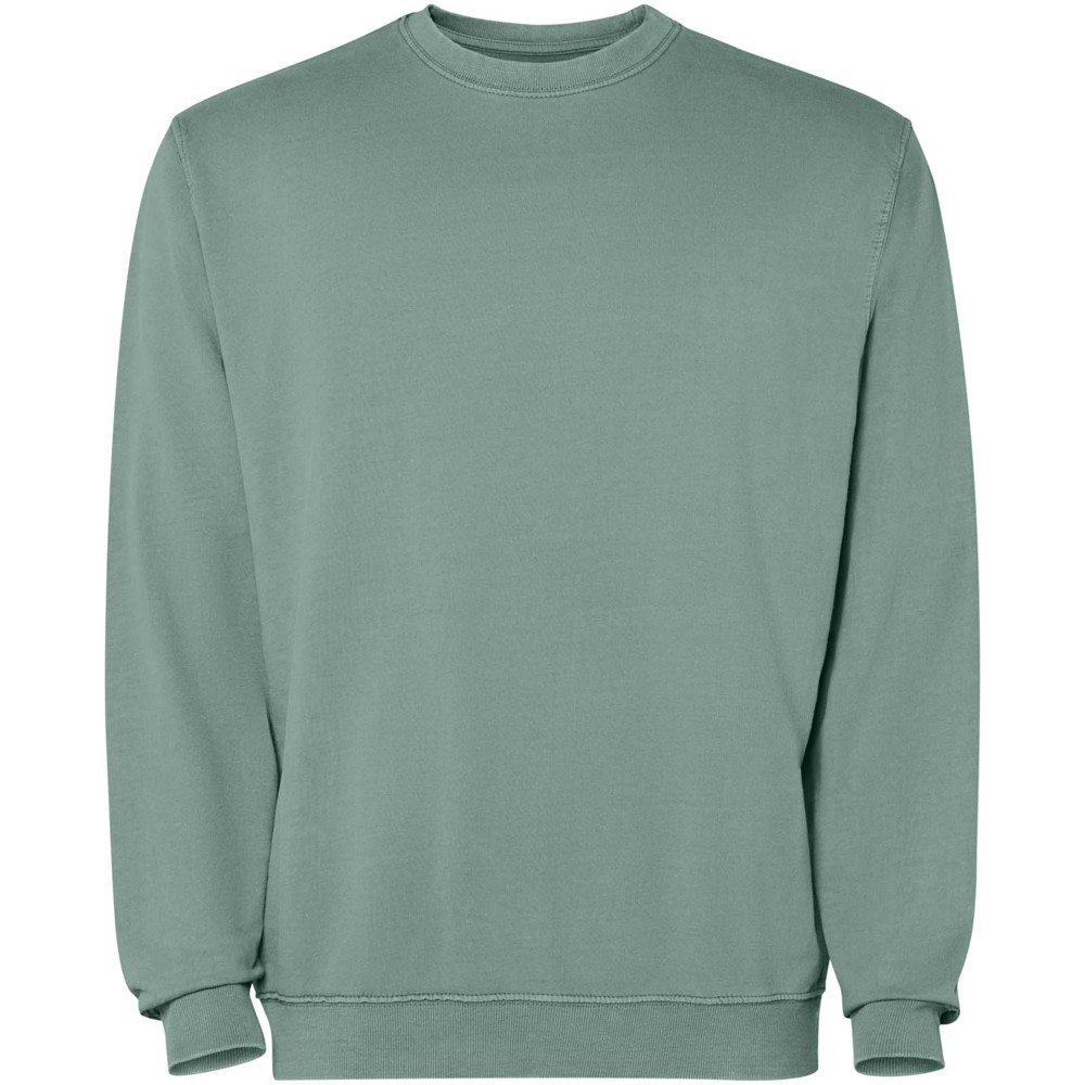 Jaya 250 g/m² unisex crewneck sweater - Dark green
