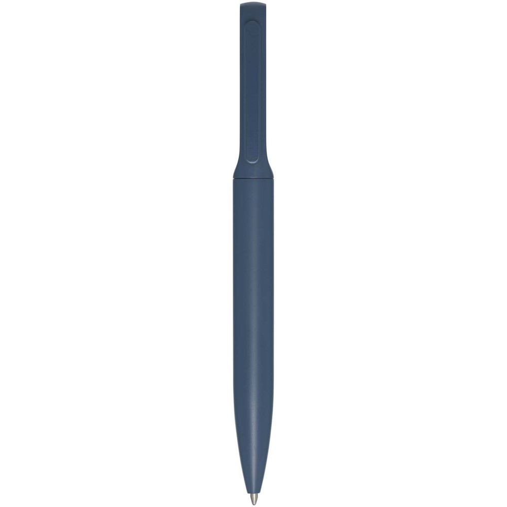 Blanca recycled aluminium ballpoint pen (black ink) - Ocean blue